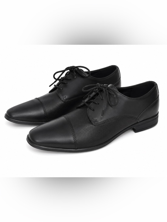 Calvin Klein Other - Calvin Klein Black Tuxedo Oxford Dress Shoes Cap Toe Men’s 7.5
